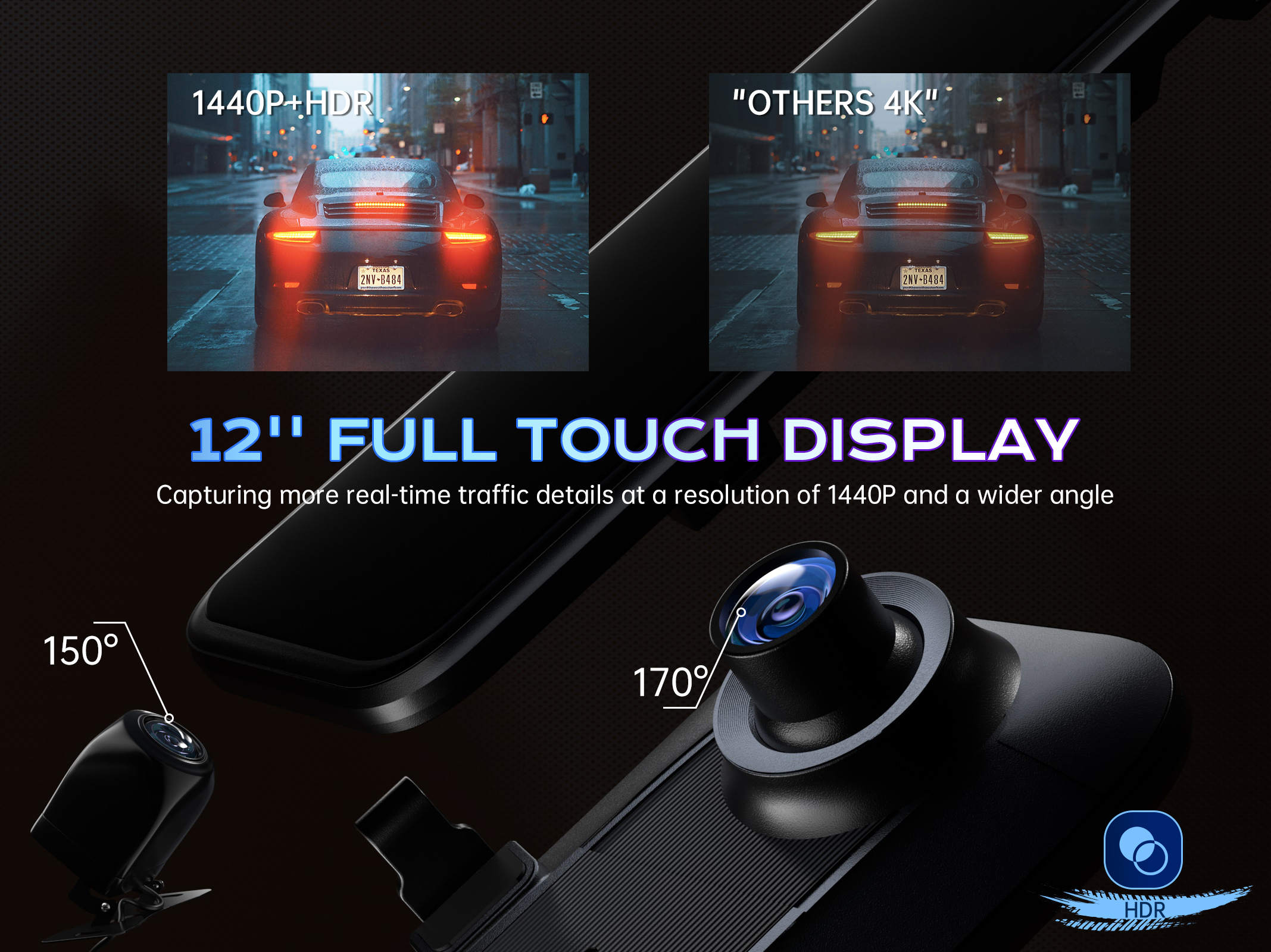 P12 Mirror Dash Cam 封面图